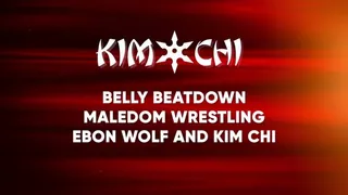 Belly BeatDown MaleDom Wrestling with Ebon Wolf & Kim Chi