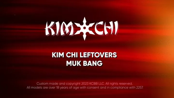 Kimchi Muk Bang LeftOvers!