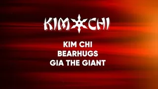 KimiChi bearhugs Amazonian Gia the Giant