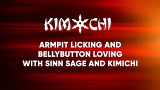 Armpit Licking and Bellybutton Loving with Sinn Sage and Kimichi