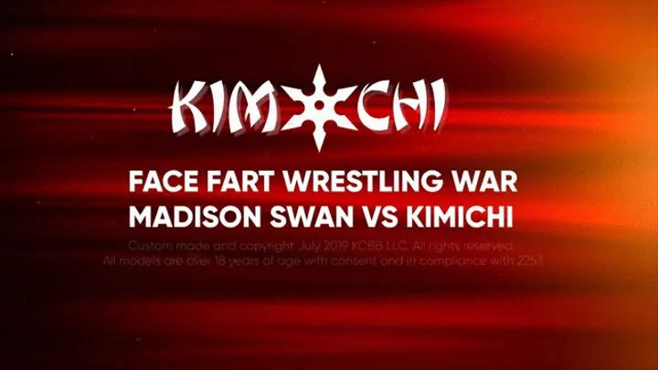 Face Fart Wrestling War - Kimichi vs Madison Swan