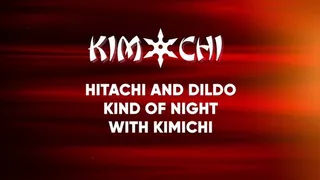 Hitachi and dildo kind of night