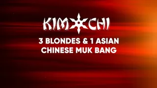 3 Blondes & 1 Asian Chinese Muk Bang: