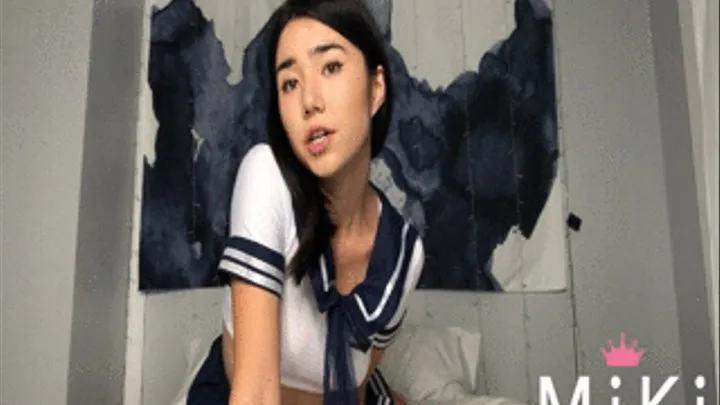 Schoolgirl tease for fucking perverts