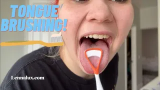 Tongue Brushing