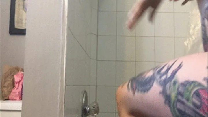 Naked Shower Burps