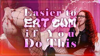 Easier to Eat Cum if you Do THIS First - CEI JOI Tutorial by Goddess Nikki Kit