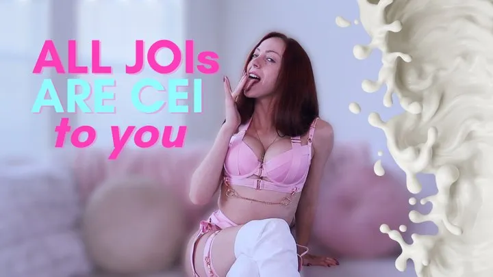 ALL JOIs are CEIs to you