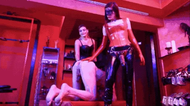 MVC - FILLING WITH RUBBER OUR SLUT'S HOLES