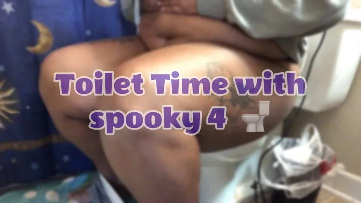 Toilet Time With spooky 4