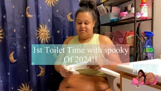 First Toilet Time With spookyfatbrat of 2024