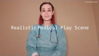 Realistic Medical Play Scene