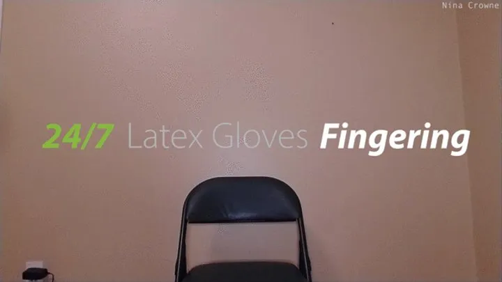 24 7 Latex Gloves Fingering