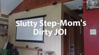 Slutty Step Mom's Dirty JOI