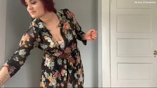 GF Tries on Clothes for Her Date