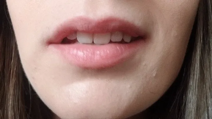 Close-Up Mouth Cum