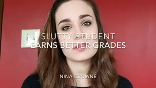 Slutty Student Earns Better Grades