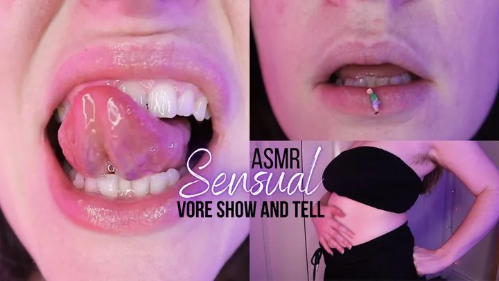 Sensual ASMR Vore Show and Tell by HannyTV from World of Vore