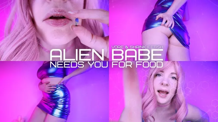 Alien Babe Needs You for Food - by HannyTV from World of Vore