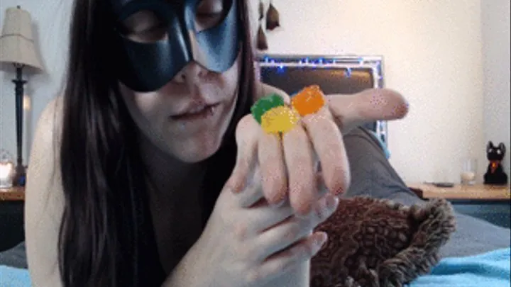 Devouring Naughty Gummy Bears