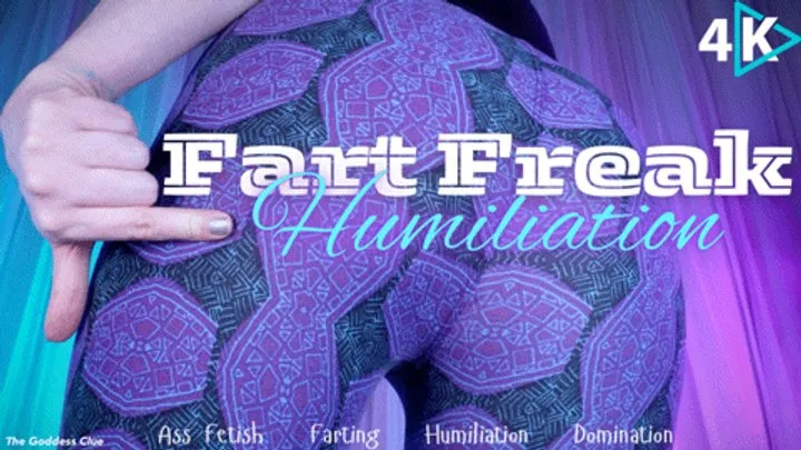 Fart Freak Humiliation - - The Goddess Clue, Farting, Ass Fetish, Scent Fetish, Dominated and Humiliated by Farts