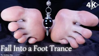 Fall Into a Foot Trance - - The Goddess Clue, Mesmerize, Pendant Induction, Mental Domination, Foot Domination and Foot Slave Training