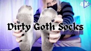 Dirty Goth Socks Humiliation JOI