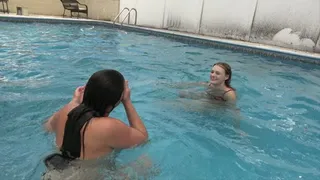 Aaliyah and Tyler Lynn: Pool Fun Part 2