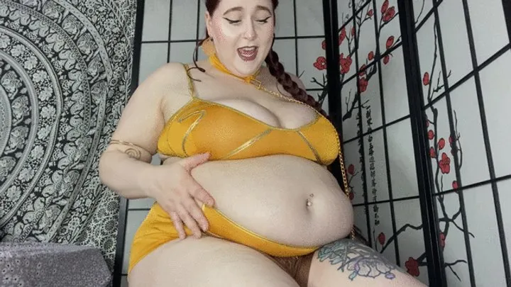 BBW Slave Leia Fattened Up