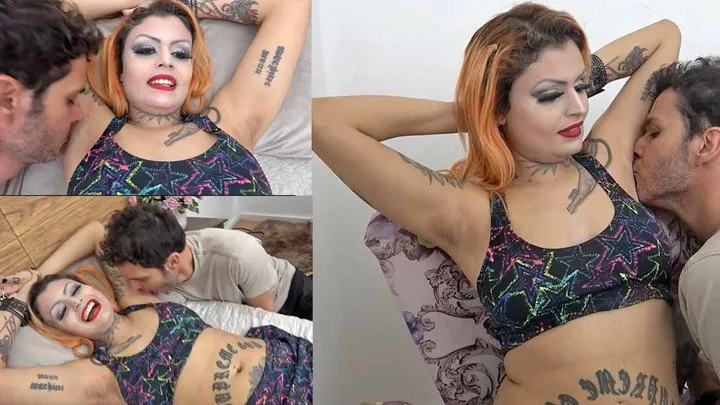 Sweaty Armpits Of Sabrina R Ready 2 B Worshiped