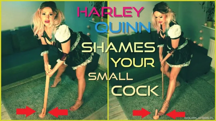 Harley Quinn Shames Your Small Cock