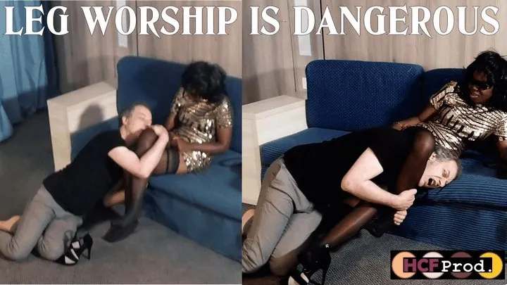 LEGS WORSHIP leads to HEADSCISSORS (Brenda) Full