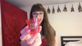 Doing Shots Of Cum CEI