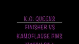 The Finisher vs Kamoflauge Pins PART 1