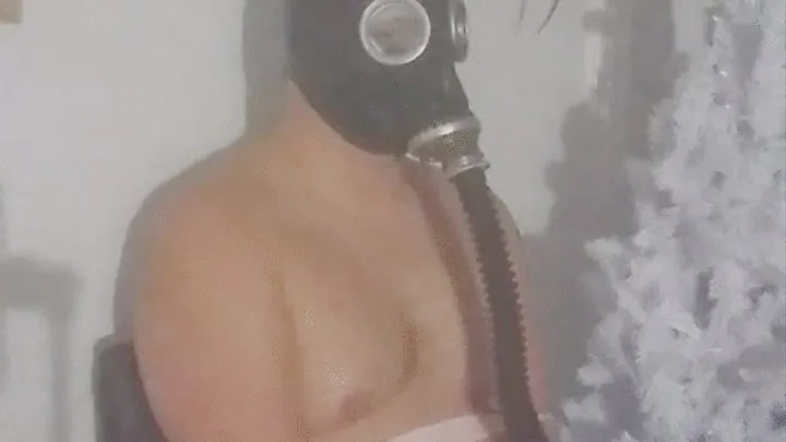 Smoking my sub through my Soviet Era Gas Mask