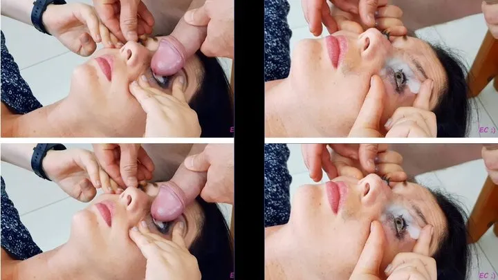 Cum and Touch in Eye Play