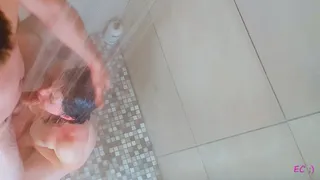 Shower Breath Play Throat Fuck