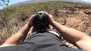 Hill Top Hike Blowjob Cum in Throat