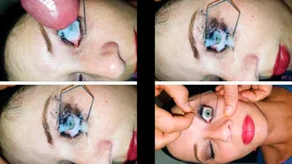 Cum in Eye with Speculum