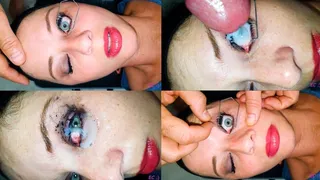 Cum in Eye with Speculum