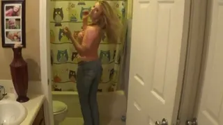 Cute Southern Belle Pees Her Pants for the First Time