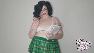 Schoolgirl Cum Tribute JOI