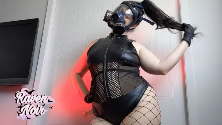 Gas Mask Mistress Dominates You POV