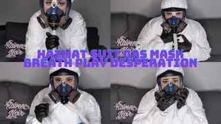 Hazmat Suit Gas Mask Breath Play Desperation