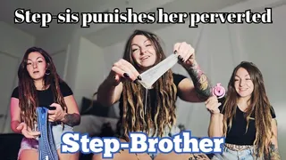 Pervy step-brother gets punished