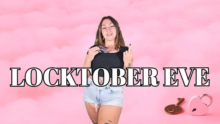 It's locktober eve + task