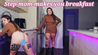 Step-Mommy feeds you cum