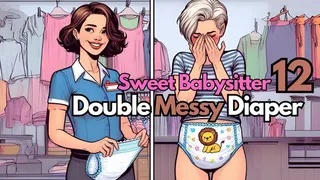 Double Messy Diaper Blackmail for Jamie (Sweet Babysitter 12)