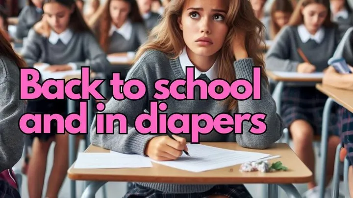 Back to School and in DIAPERS (Complete Emma Story)