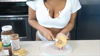 Busty Cooking with Violet Myers